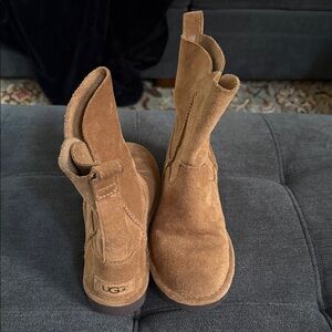 UGG Tan Suede Ankle Boots